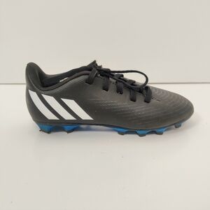 Adidas Predator Edge 4 Football Shoes in Black Cleats Youth Size 1